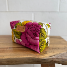 Load image into Gallery viewer, Second Life - Small Box Makeup Bag - Floral