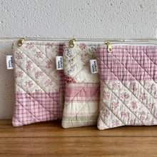 Load image into Gallery viewer, Second Life - Quilted Small Zipper Pouch