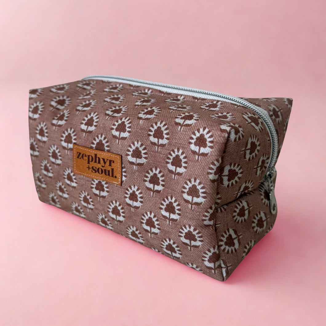 Tuscan - Box Makeup Bag - Large