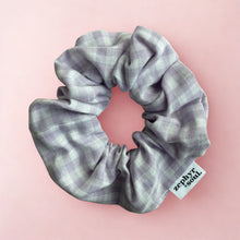 Load image into Gallery viewer, Christmas Bauble - Lilac Gingham Scrunchie
