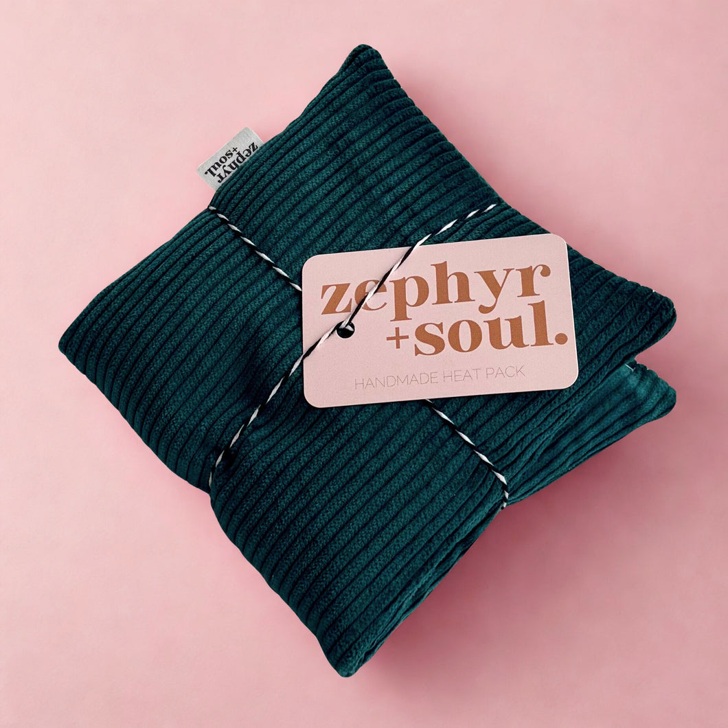 Deep Green Corduroy - Standard Heat Pack