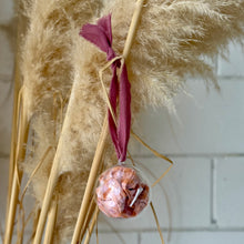 Load image into Gallery viewer, Christmas Bauble - Sherbet Gingham Scrunchie
