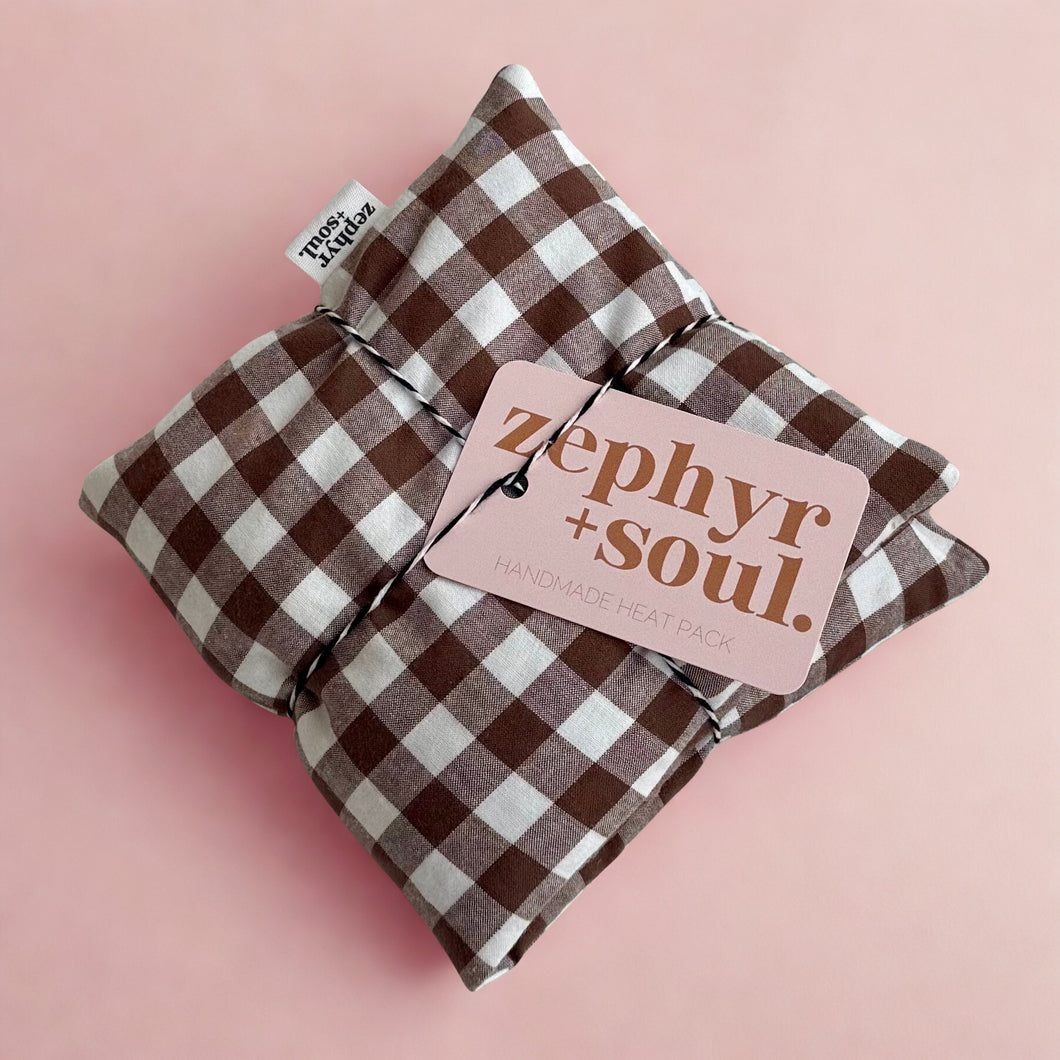 Chocolate Gingham - Standard Heat Pack