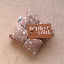 Load image into Gallery viewer, Beige + Pink Floral - Travel Heat Pack
