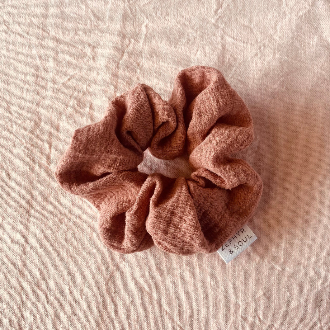 Scrunchie - Rose Cotton