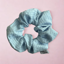 Load image into Gallery viewer, Christmas Bauble - Light Blue Scrunchie
