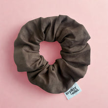 Load image into Gallery viewer, Christmas Bauble - Taupe Linen Scrunchie
