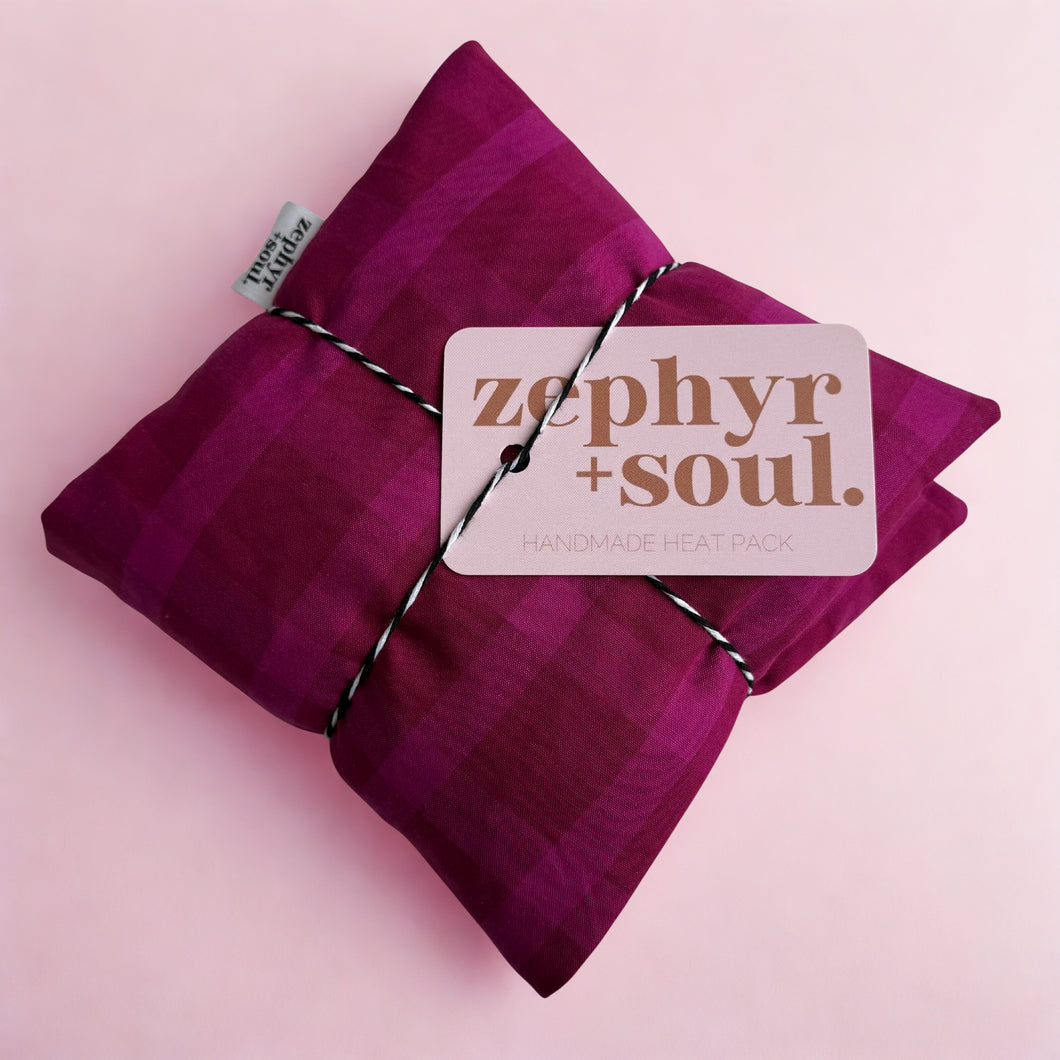 Magenta Check - Standard Heat Pack